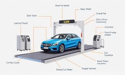 问界m7 传送带洗车