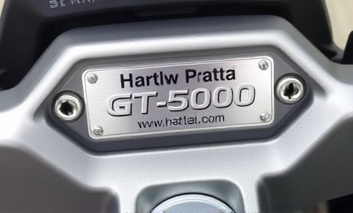 宝马gt650的铭牌位置