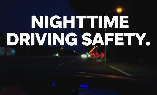 夜间行车安全标语