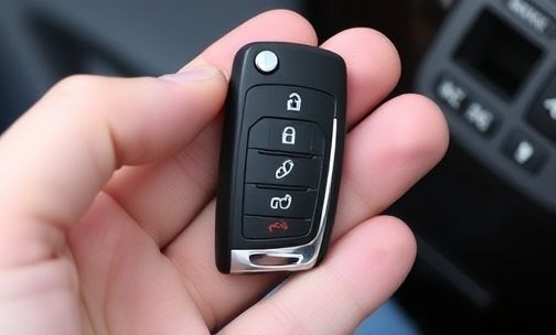 名爵车钥匙换电池教程