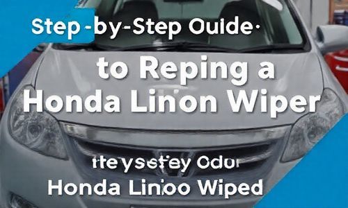 geng换本田凌派雨刮器步骤指南