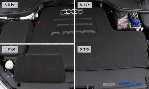 奥迪a4更换发动机脚垫步骤