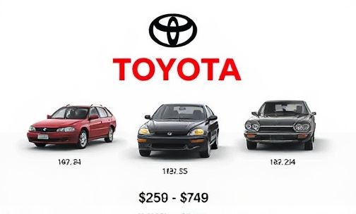 丰田经典车型排名