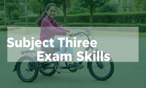 三轮车科目三考试技巧