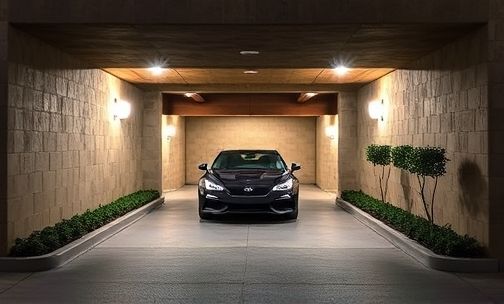 地下车库出入口设置
