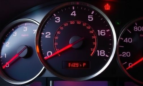 车辆发动机故障灯亮