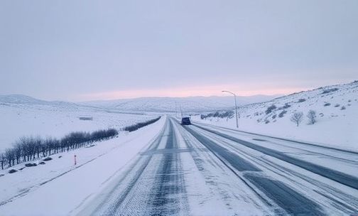 道路结冰上高速怎么办