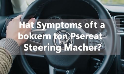 帕萨特方向机坏了有什么症状