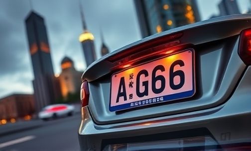 京AG6车牌代表什么意义