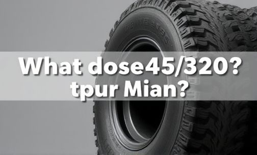 245/45r20是什么意思