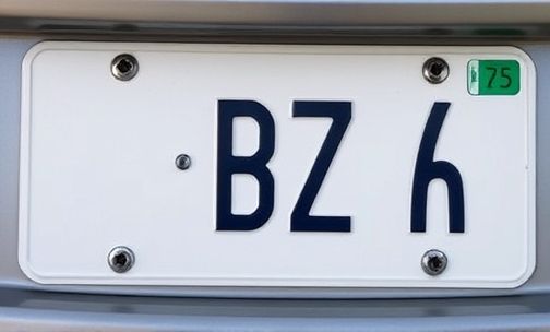 车牌中bz代表的含义是什么?