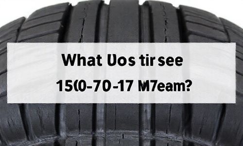 轮胎规格150/70-17代表什么意思？