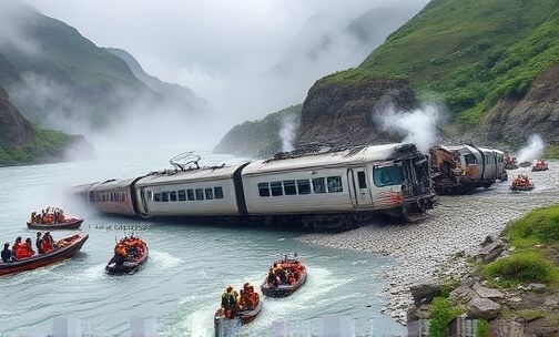 四川广汉列车坠河是怎么一回事呀