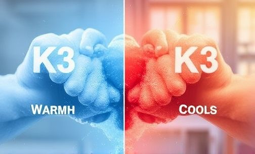 起亚k3暖风一面热一面冷是怎么回事