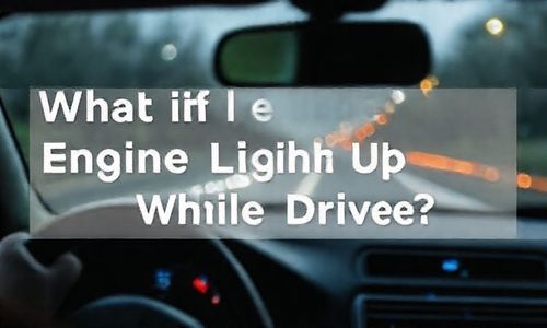 开车时发动机灯亮了怎么办