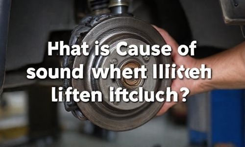 抬离合器时发出声响的原因是什么