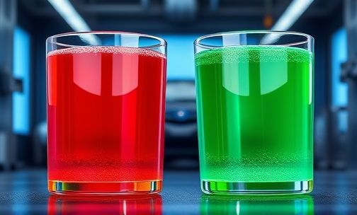 防冻液红色和绿色的区别是什么?