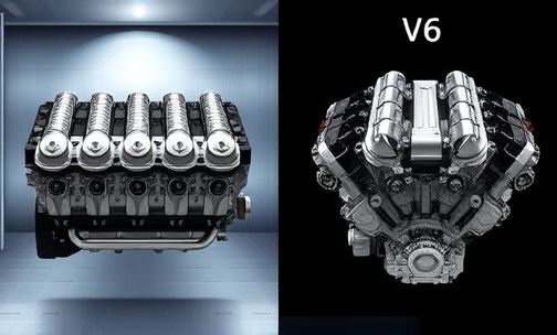 直列六缸与V6有何区别?