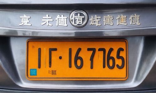 佛山车牌号的第一个字母是什么?