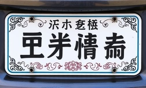 内蒙车牌印的什么图案？