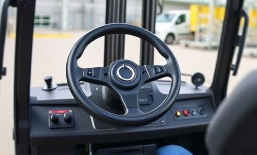 叉车方向盘什么原理