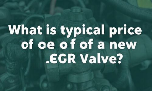 新的 egr 阀价格一般是多少