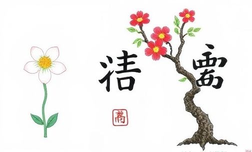 什么是汉字花汉字树或汉字火车