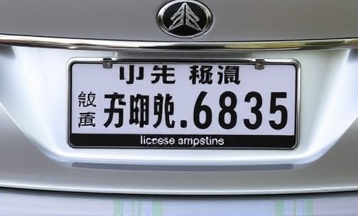 秦的车牌号码是哪里