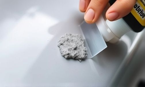 车粘水泥用什么去除