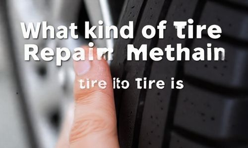 轮胎扎到钉子用什么补胎方法好