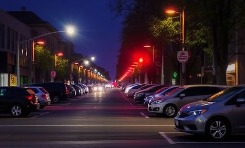 路边临时停车应该开什么灯？