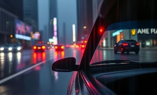下雨天开车应该开什么灯?