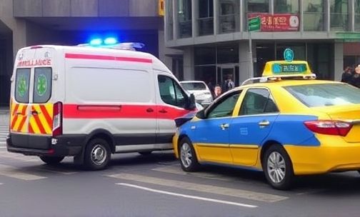 成都交警通报中救护车与出租车相撞的事故原因是什么?