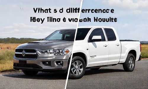 买轿车和买皮卡有什么区别吗