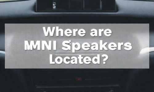 宝马mini喇叭在什么位置