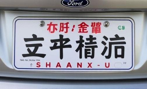陕U车牌是哪个地方的?