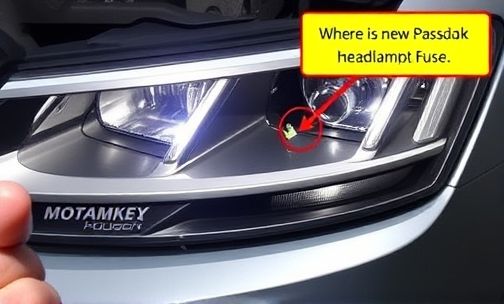 新帕萨特大灯保险丝在什么地方