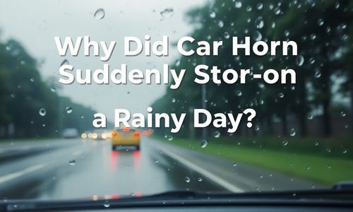 汽车喇叭在下雨天为什么突然不响了