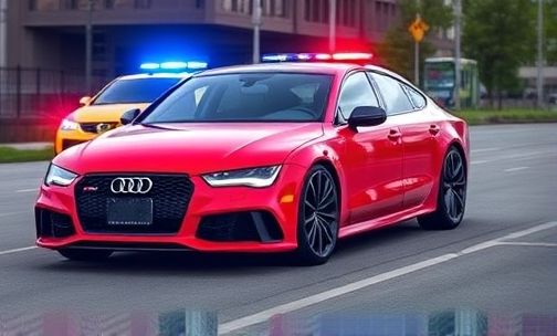 奥迪a7改装成rs7会被交警拦吗?