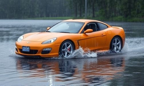 下大雨车子会进水吗