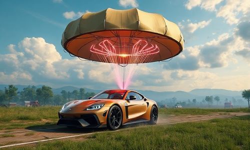 pubg国际服聚乐园怎么召唤超级跑车空投