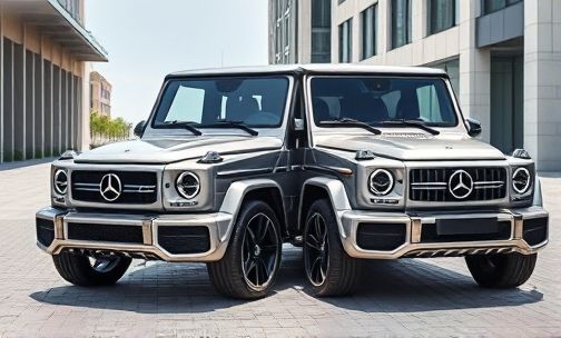 g500和g63车身大小一样吗