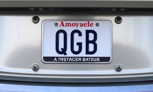 qb车牌是什么意思