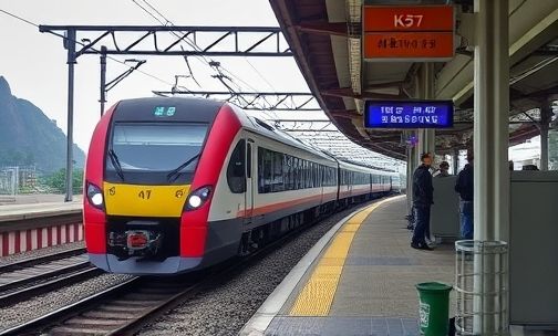 k571次列车到古田会址是几点