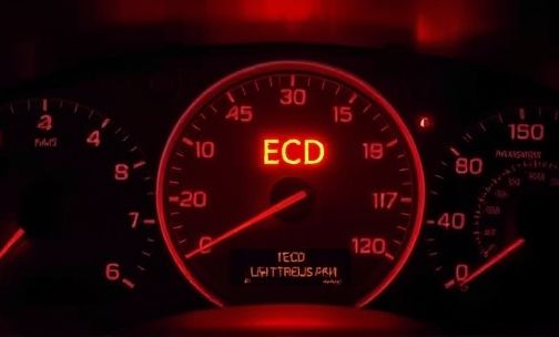 ecd灯亮了是什么原因