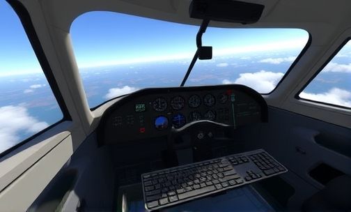 xplane11 怎么用键盘鼠标掌握方向盘
